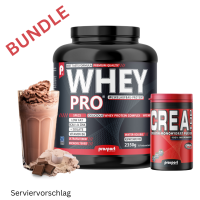 Prosport WHEY PRO® 2350g Big-Box Milk-Chocolate inkl. CREA® TOP 500g