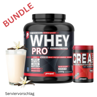 Prosport WHEY PRO® 2350g Big-Box Vanilla inkl. CREA® TOP 500g