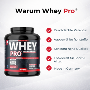 Prosport WHEY PRO® 2350g Big-Box White-Chocolate inkl. CREA® TOP 500g