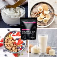 MuscleDome Whey Protein Neutral 1000g Beutel + MyFlavour® Powder 150g Dose