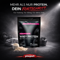 MuscleDome Whey Protein Neutral 1000g Beutel + MyFlavour® Powder 150g Dose