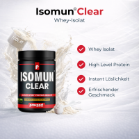 Prosport ISOMUN® CLEAR - Whey Isolat - Laktosefrei + Zuckerfrei - 400g Dose