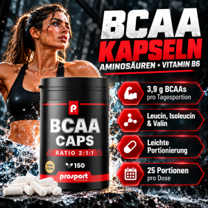 Prosport BCAA 150 Kapseln