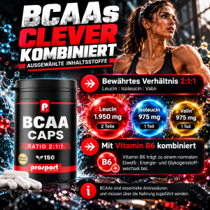 Prosport BCAA 150 Kapseln