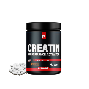 Prosport CREATIN Kautabletten Orange, 200 Stück, 519g Dose