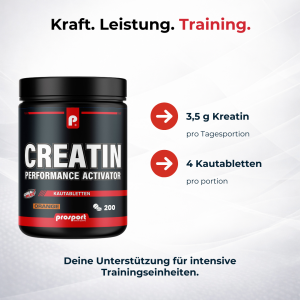 Prosport CREATIN Kautabletten Orange, 200 Stück