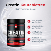 Prosport CREATIN Kautabletten Orange, 200 Stück