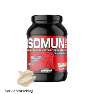 Prosport ISOMUN® 96 - CFM-CP Whey Isolat Laktose frei - 1800g Dose Neutral