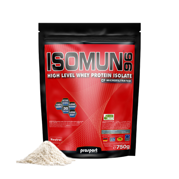 Prosport ISOMUN® 96 - CFM-CP Whey Isolat Laktose arm - 750g Beutel Neutral
