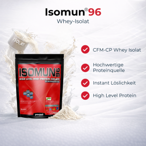 Prosport ISOMUN® 96 - CFM-CP Whey Isolat Laktose arm - 750g Beutel Neutral