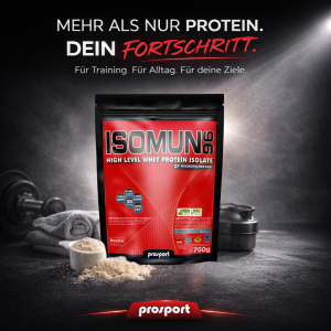 Prosport ISOMUN® 96 - CFM-CP Whey Isolat Laktose frei - 750g Beutel Neutral