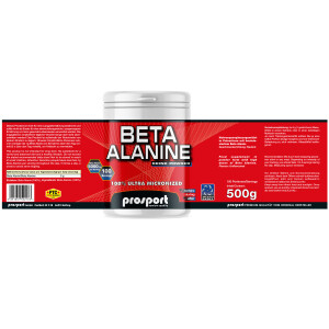 Prosport BETA-ALANINE Powder 500g Dose
