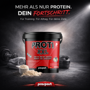 Prosport PROTI® XXL - 5 Komponenten Protein - 3500g Eimer Sahne-Vanille