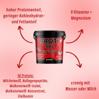 Prosport PROTI® XXL - 5 Komponenten Protein - 3500g Eimer Sahne-Vanille