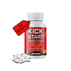 Prosport KICK START® Koffein Tabs 200 Stück Dose 140g