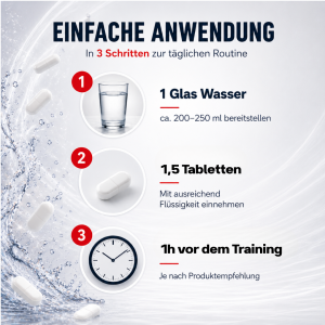 Prosport KICK START® Koffein Tabs 200 Stück