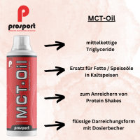 Prosport MCT-Oil 500ml Flasche