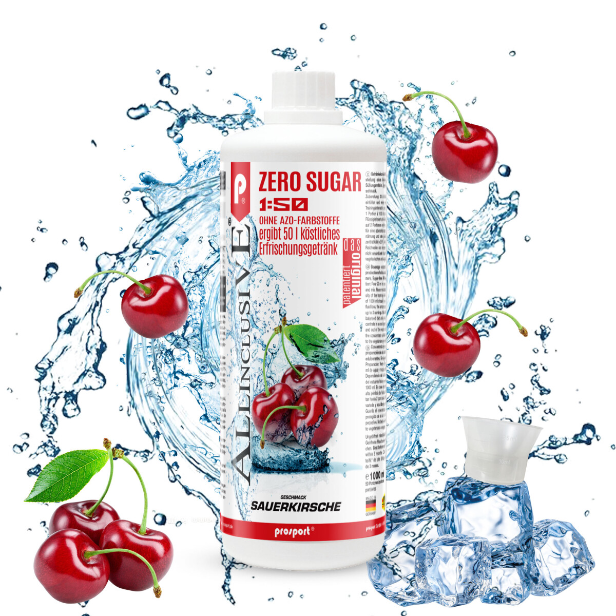 Prosport ALLINCLUSIVE ® 1 Liter Flasche Sauerkirsche